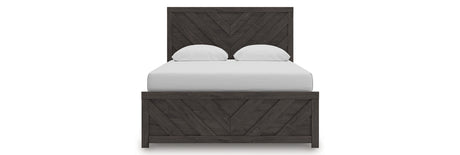 Prendonea Charcoal Queen Panel Bed from Ashley - Luna Furniture