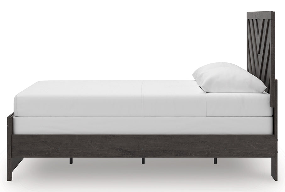 Prendonea Queen Panel Bed, Dresser and Mirror from Ashley Furniture - Luna Furniture