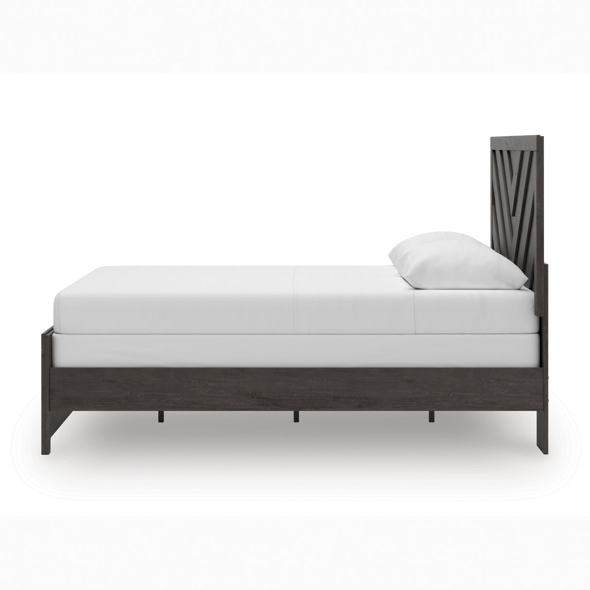 Prendonea Charcoal Queen Panel Bed from Ashley - Luna Furniture