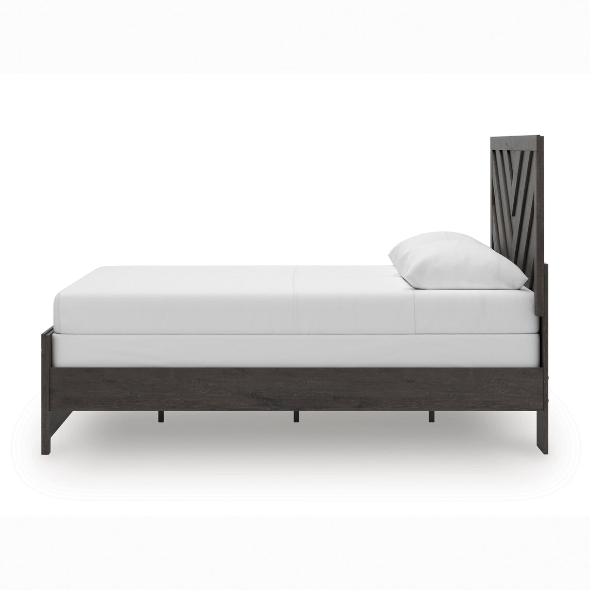 Prendonea Charcoal Queen Panel Bed from Ashley - Luna Furniture