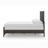 Prendonea Charcoal Queen Panel Bed from Ashley - Luna Furniture