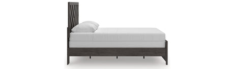 Prendonea Charcoal Queen Panel Bed from Ashley - Luna Furniture