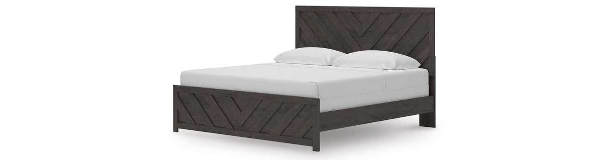 Prendonea King Panel Bed, Dresser and 2 Nightstands from Ashley - Luna Furniture