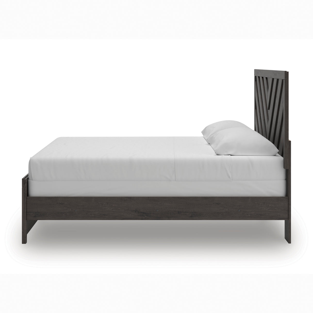 Prendonea Charcoal King Panel Bed from Ashley - Luna Furniture