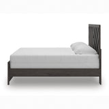 Prendonea Charcoal King Panel Bed from Ashley - Luna Furniture