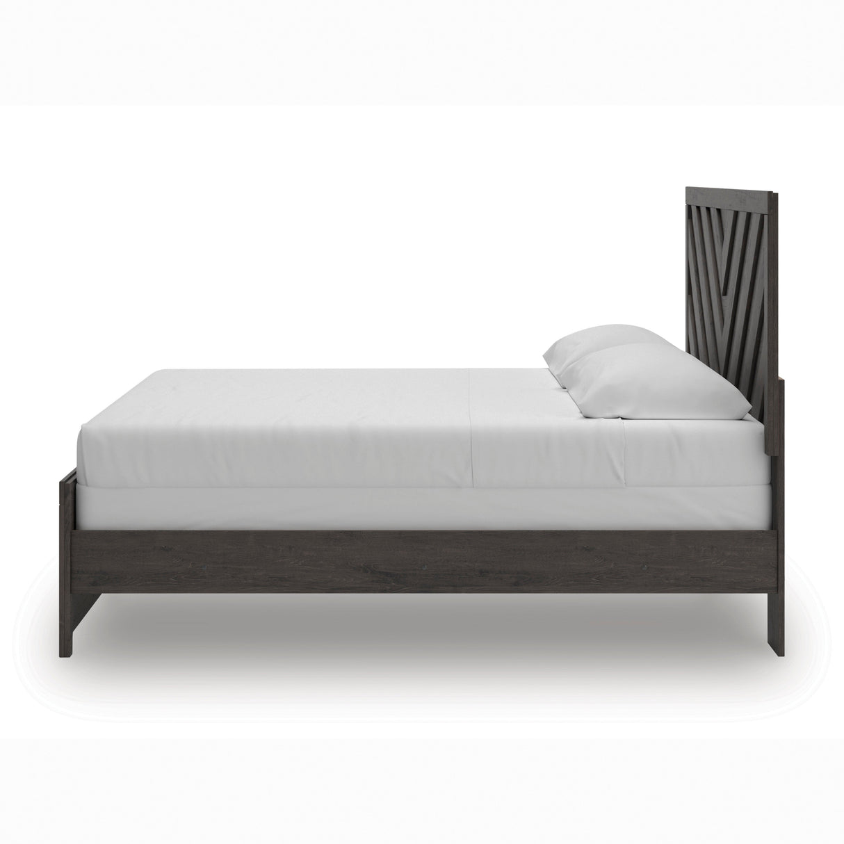 Prendonea Charcoal King Panel Bed from Ashley - Luna Furniture