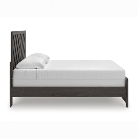 Prendonea Charcoal Panel Bedroom Set from Ashley - Luna Furniture