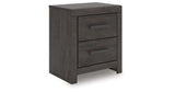 Prendonea Charcoal Nightstand from Ashley - Luna Furniture