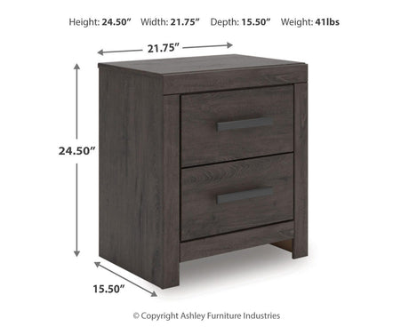 Prendonea Full Panel Bed, Dresser, Mirror, Chest and Nightstand from Ashley Furniture - Luna Furniture