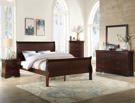 Louis Philip Cherry Dresser from Crown Mark - Luna Furniture