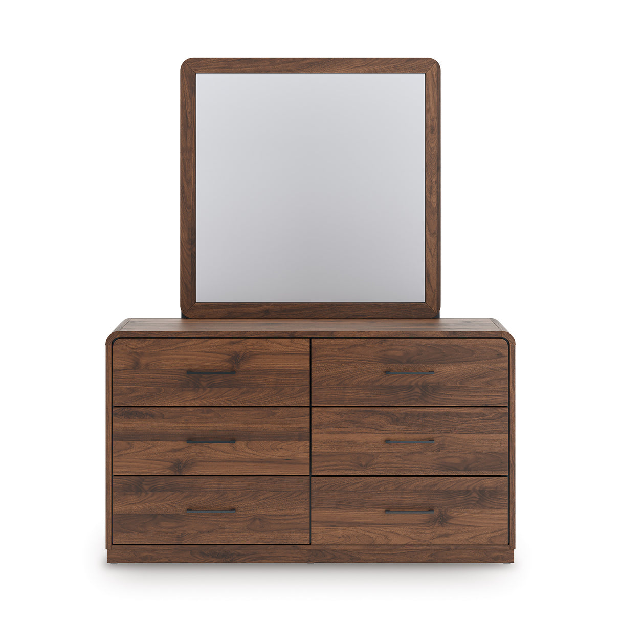 Fortlorn Walnut Brown Panel Bedroom Set from Ashley Furniture - Luna Furniture