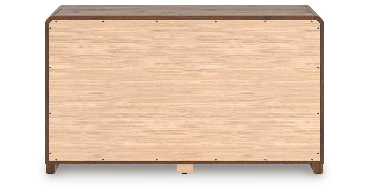 Fortlorn Walnut Brown Dresser from Ashley Furniture - Luna Furniture