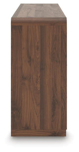 Fortlorn Walnut King Panel Bed, Dresser and 2 Nightstands from Ashley - Luna Furniture