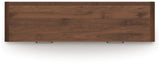 Fortlorn Walnut King Panel Bed, Dresser and 2 Nightstands from Ashley - Luna Furniture