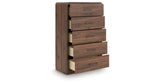 Fortlorn Queen Panel Bed, Dresser, Chest and 2 Nightstands from Ashley Furniture - Luna Furniture