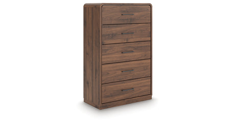 Fortlorn Queen Panel Bed, Dresser, Chest and 2 Nightstands from Ashley Furniture - Luna Furniture