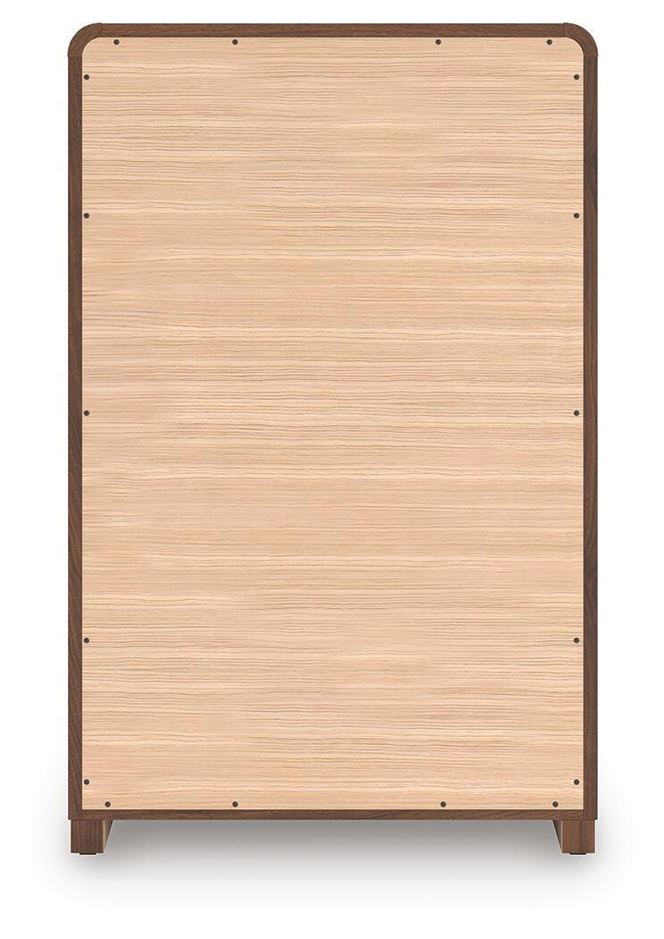 Fortlorn King Panel Bed, Dresser, Mirror and Chest from Ashley - Luna Furniture