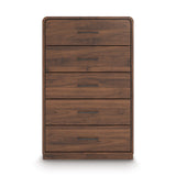 Fortlorn Walnut Brown Panel Bedroom Set from Ashley Furniture - Luna Furniture