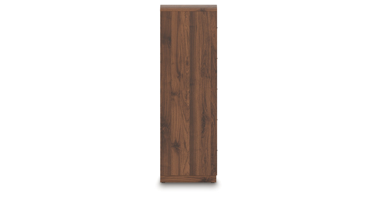 Fortlorn Walnut Brown Chest of Drawers from Ashley Furniture - Luna Furniture