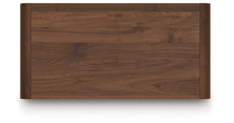 Fortlorn Walnut Brown Chest of Drawers from Ashley Furniture - Luna Furniture
