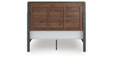 Fortlorn Walnut Brown Queen Panel Bed from Ashley - Luna Furniture