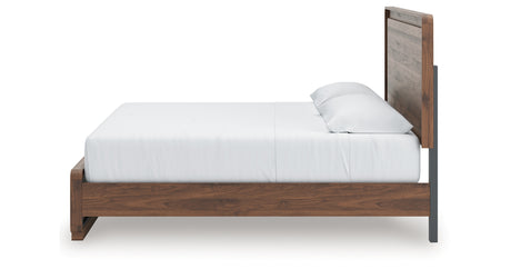 Fortlorn King Panel Bed and 2 Nightstands from Ashley Furniture - Luna Furniture