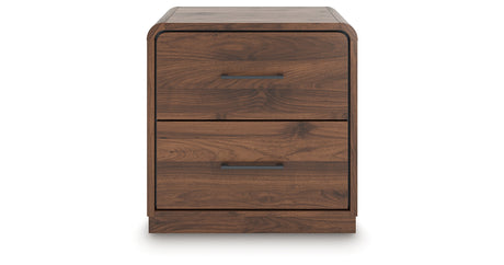 Fortlorn King Panel Bed and 2 Nightstands from Ashley Furniture - Luna Furniture