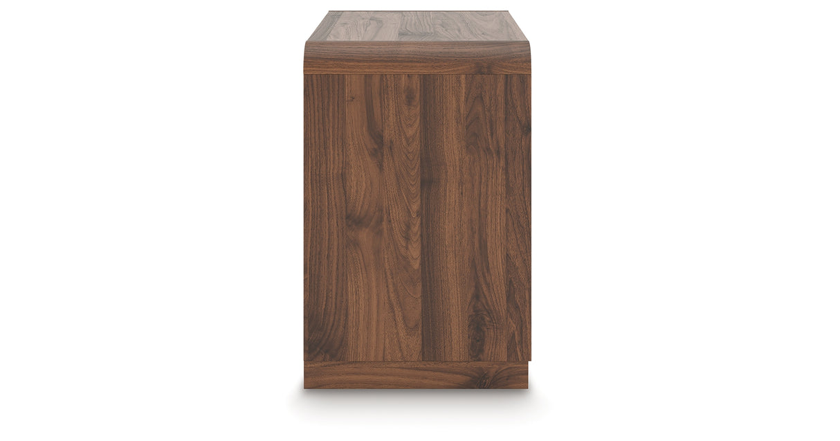 Fortlorn Walnut Brown Nightstand from Ashley Furniture - Luna Furniture