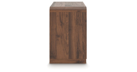 Fortlorn Walnut Brown Nightstand from Ashley Furniture - Luna Furniture