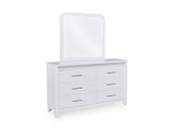 Jarlee White Upholstered Panel Bedroom Set from Ashley Furniture - Luna Furniture