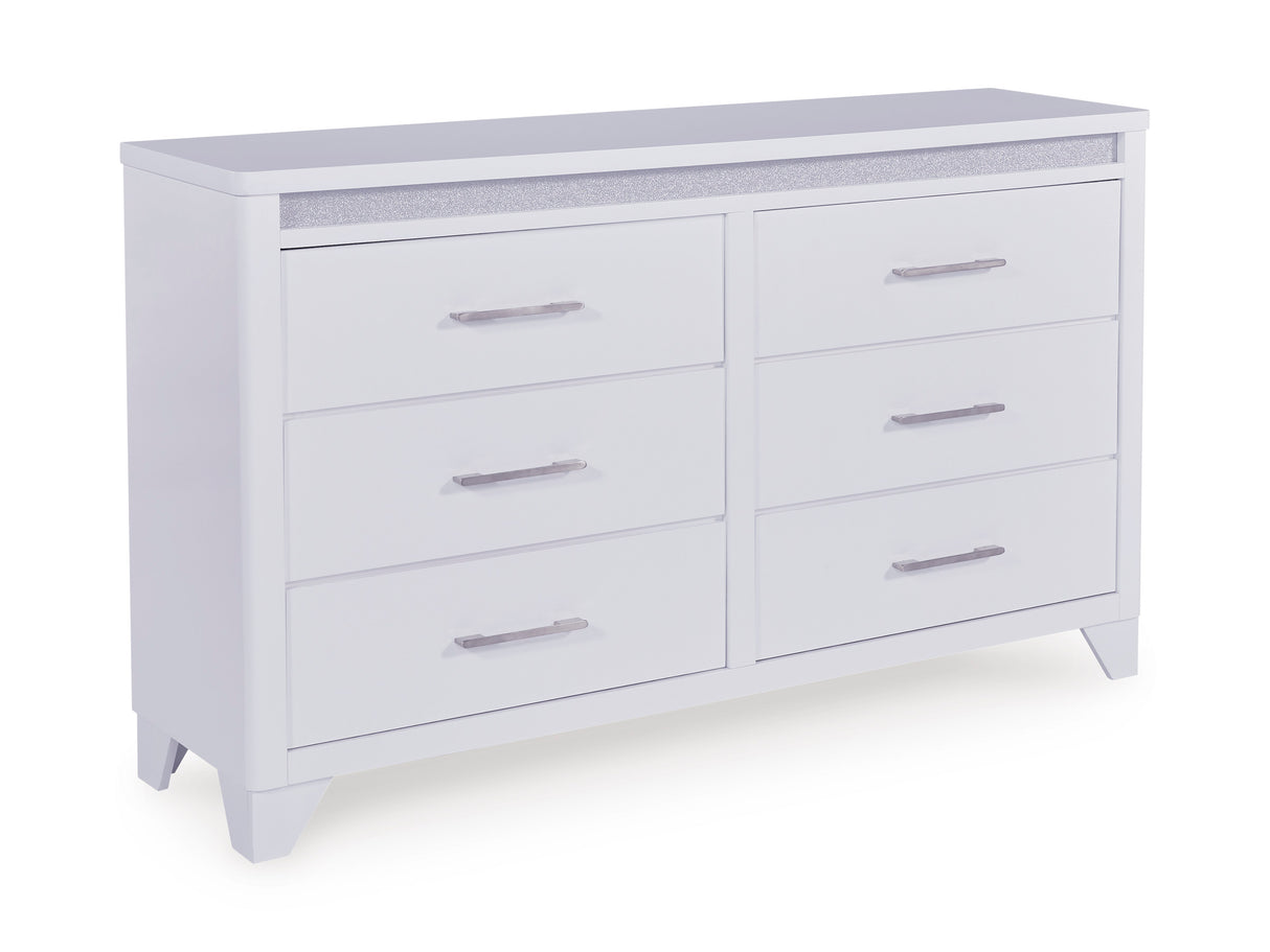 Jarlee White Upholstered Panel Bedroom Set from Ashley Furniture - Luna Furniture