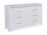 Jarlee White Upholstered Panel Bedroom Set from Ashley Furniture - Luna Furniture