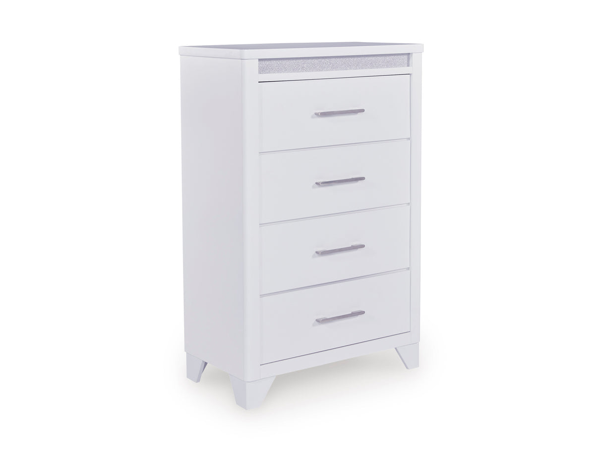 Jarlee White Upholstered Panel Bedroom Set from Ashley Furniture - Luna Furniture