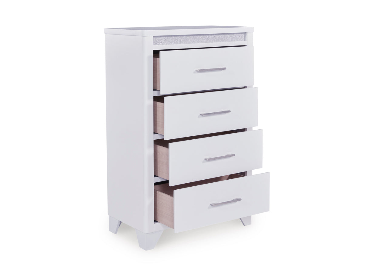 Jarlee White Upholstered Panel Bedroom Set from Ashley Furniture - Luna Furniture