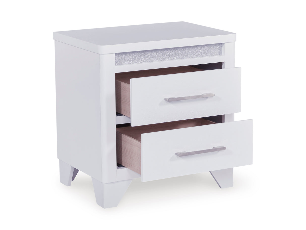 Jarlee White Upholstered Panel Bedroom Set from Ashley Furniture - Luna Furniture