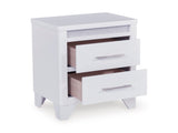Jarlee White Upholstered Panel Bedroom Set from Ashley Furniture - Luna Furniture