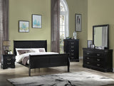 Louis Philip Black Dresser from Crown Mark - Luna Furniture