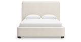 Brintstreet Beige Queen Upholstered Bed from Ashley - Luna Furniture