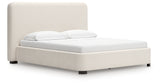 Brintstreet Beige California King Upholstered Bed from Ashley - Luna Furniture