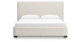 Brintstreet Beige California King Upholstered Bed from Ashley - Luna Furniture
