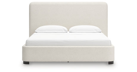 Brintstreet Beige California King Upholstered Bed from Ashley Furniture - Luna Furniture