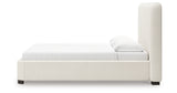 Brintstreet Beige California King Upholstered Bed from Ashley - Luna Furniture