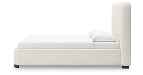 Brintstreet Beige California King Upholstered Bed from Ashley Furniture - Luna Furniture