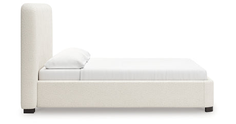 Brintstreet Beige California King Upholstered Bed from Ashley Furniture - Luna Furniture