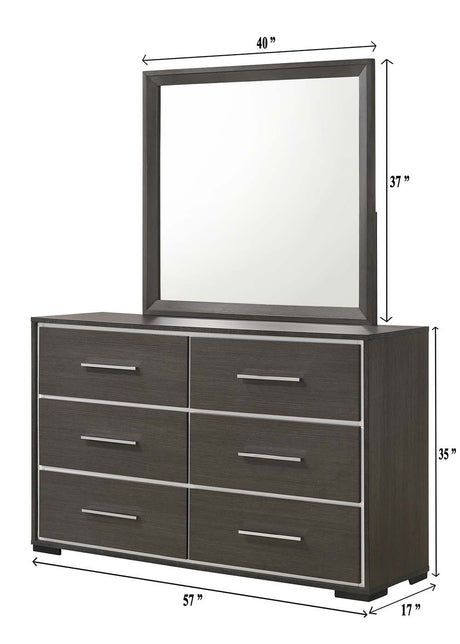 Sharpe Brown Dresser from Crown Mark - Luna Furniture