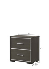 Sharpe Brown Nightstand from Crown Mark - Luna Furniture