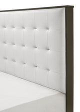 Sharpe Brown Upholstered Panel Bedroom Set