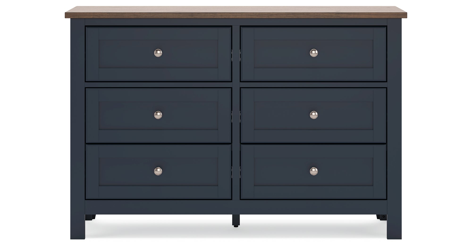 Ashley Landocken Brown/Blue Dresser - Luna Furniture
