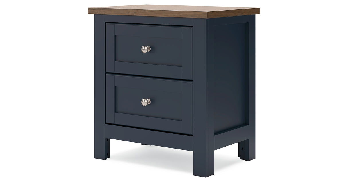 Landocken Twin Panel Bed, Dresser, Chest and Nightstand from Ashley - Luna Furniture