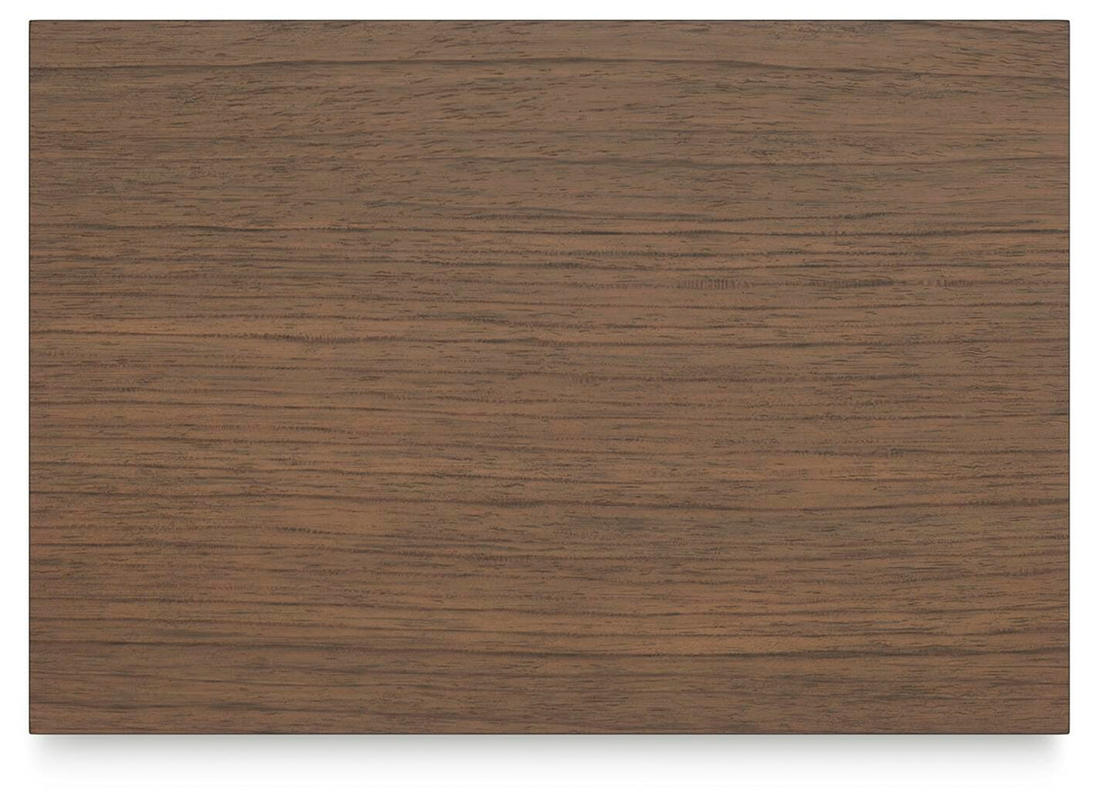 Landocken Brown/Blue Queen Panel Bed, Dresser, Mirror and Nightstand from Ashley Furniture - Luna Furniture